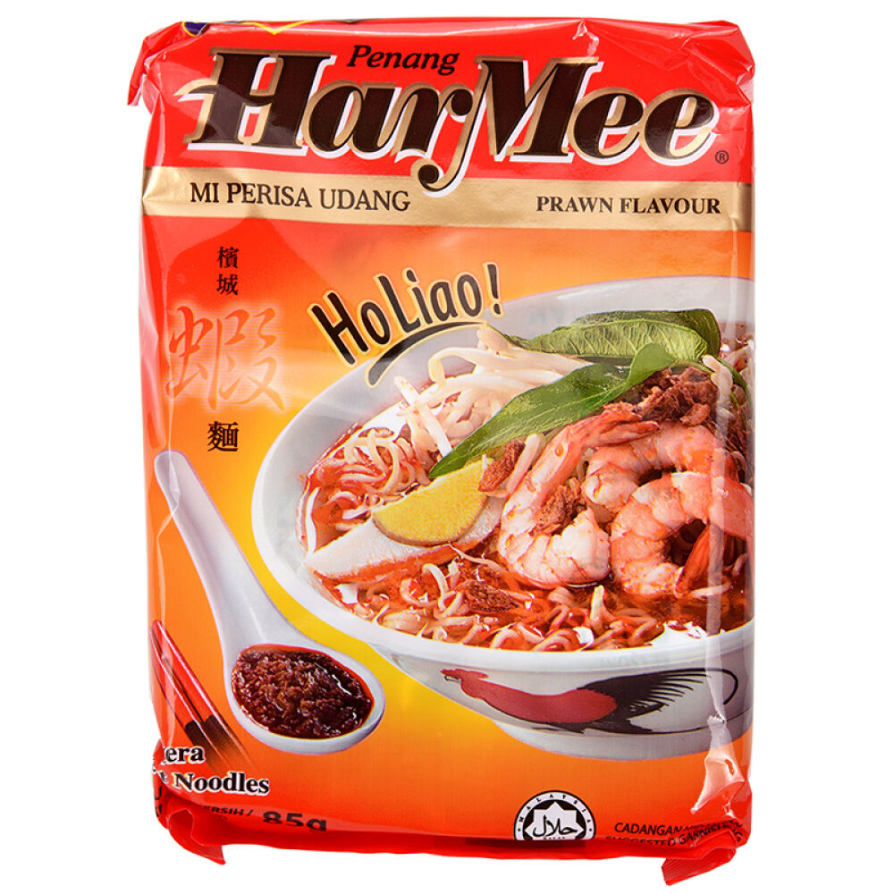 马来西亚进口方便面益福Ibumie槟城虾味方便面425g