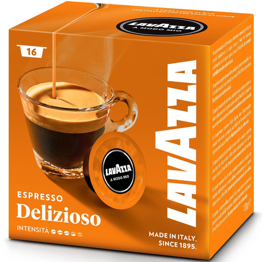 德国进口拉瓦萨lavazzaamodomio咖啡胶囊delizios16颗