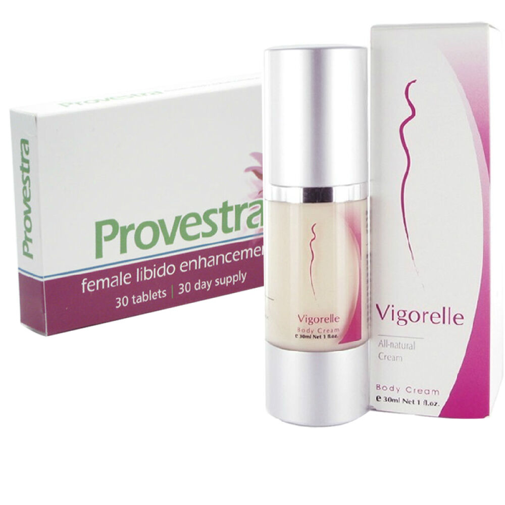 【全球购】美国vigrxvigorellen女性提升快感高潮按摩霜滋润霜一套组合套装