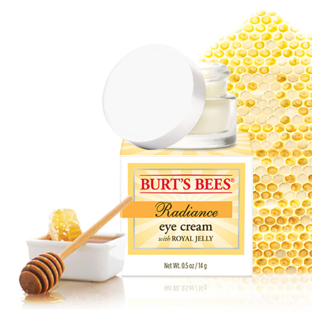 Burt'sBees美国小蜜蜂蜂皇浆蜂王浆清爽透亮保湿眼霜14g