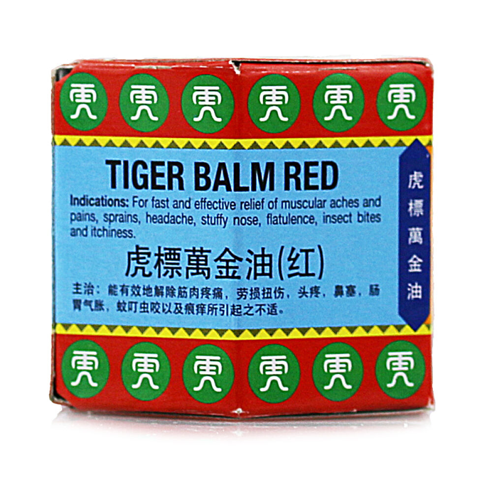 【香港地区直邮】虎标颈肩舒万金油镇痛药布虎标万金油红色19.4g.