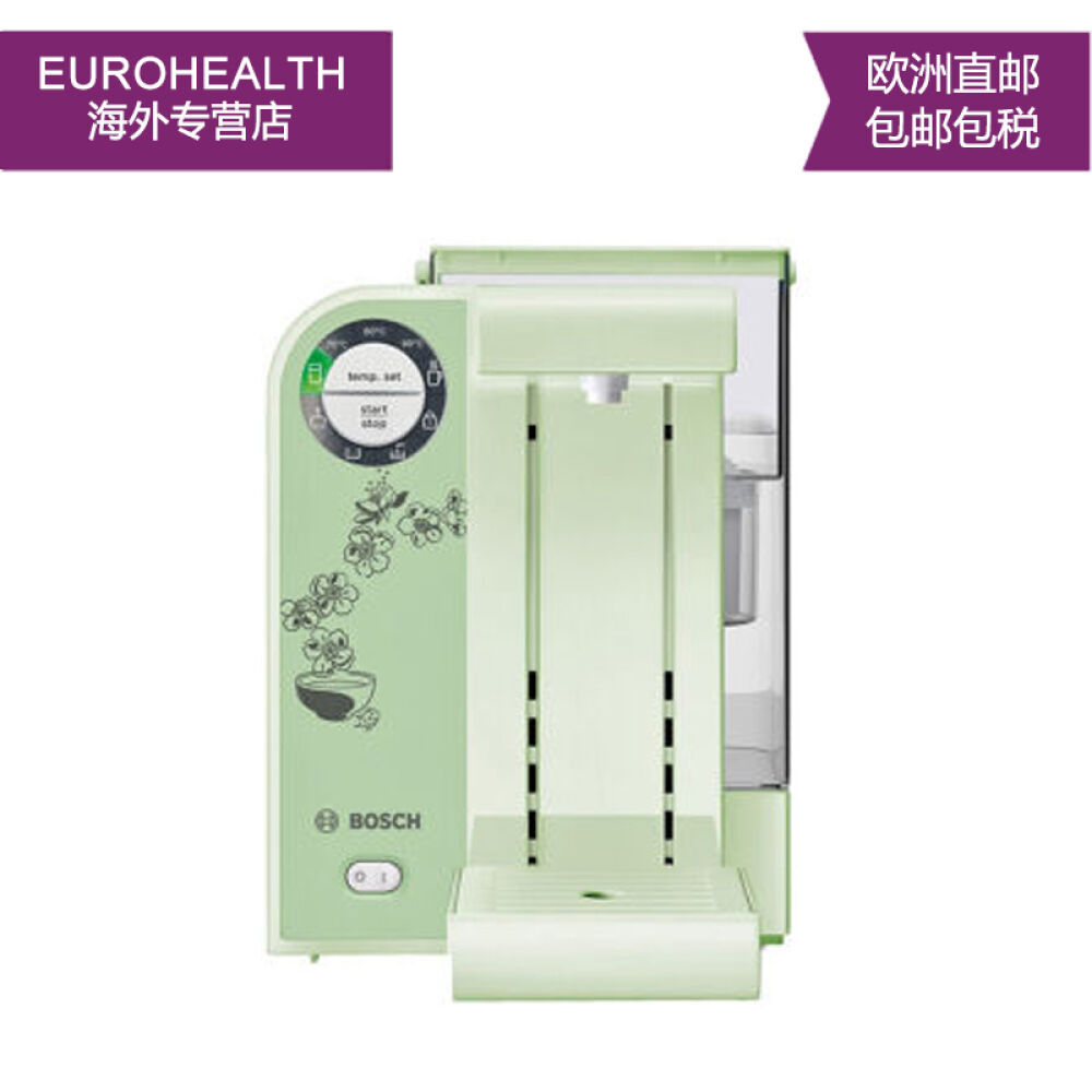 荷兰直邮电热水壶Bosch博世THD2021即热式电水壶brita过滤烧水壶绿色-THD2026