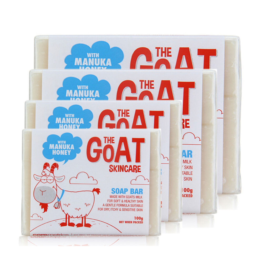 TheGoatSkincare羊奶皂100g/块洁面皂洗脸控油补水手工皂羊奶皂蜂蜜味100g