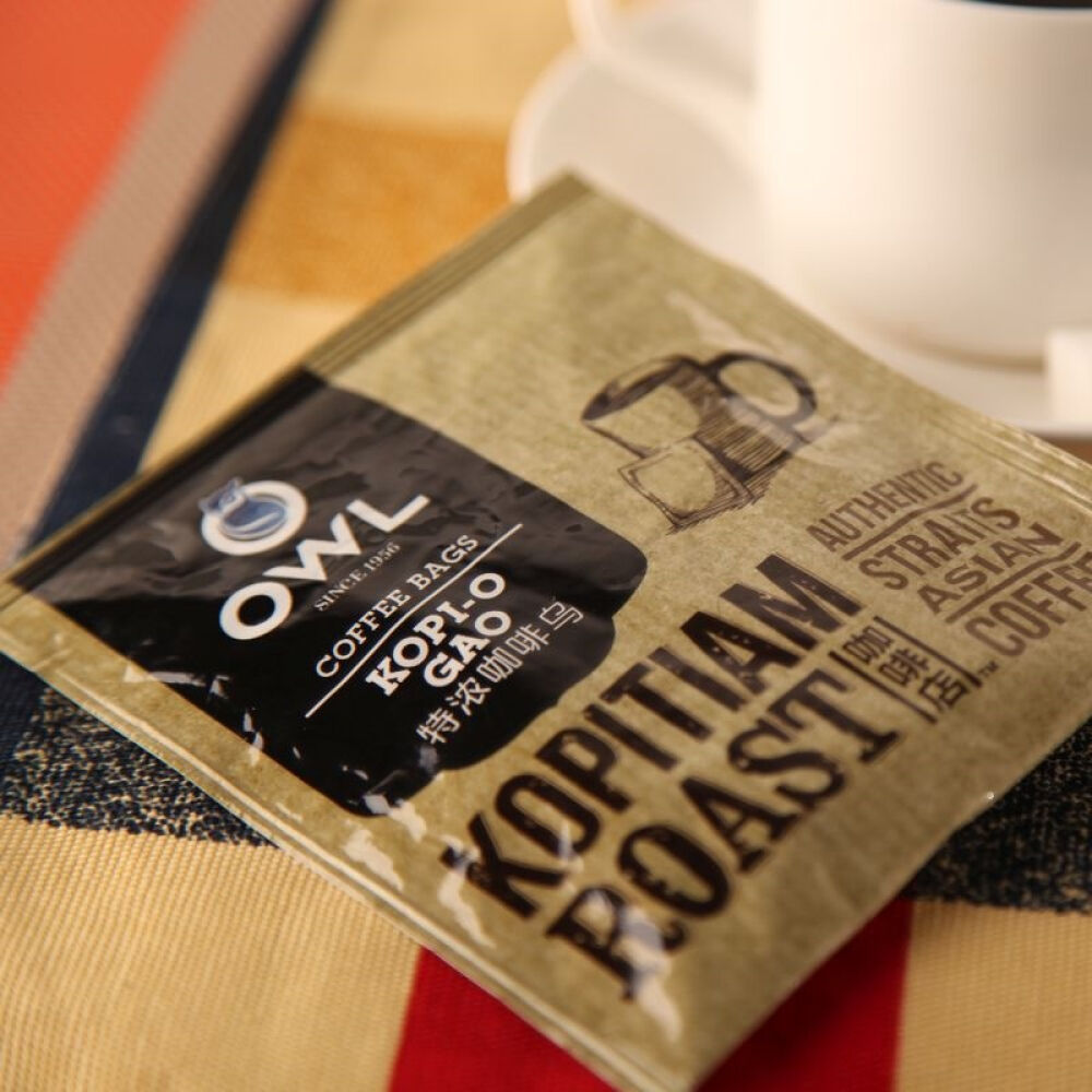 自营新加坡进口咖啡猫头鹰OWL特浓咖啡乌360g