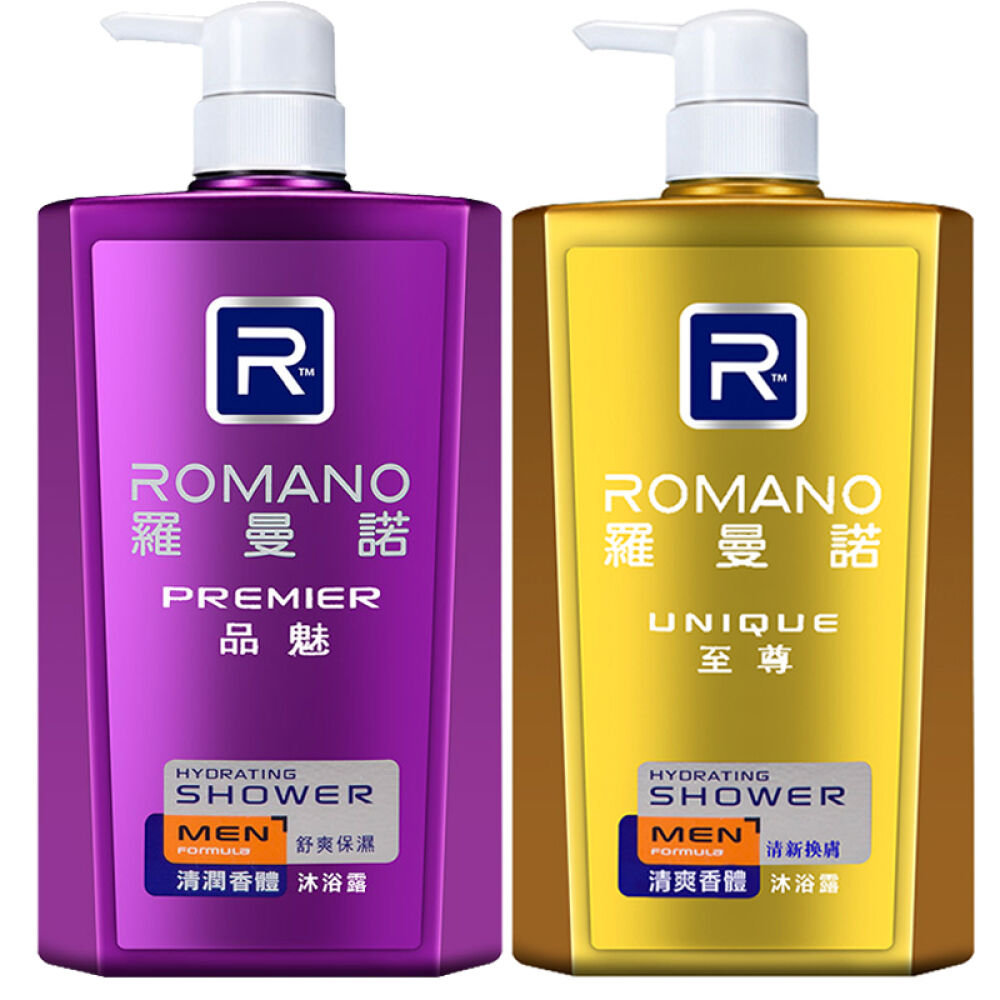 港版罗曼诺男士香体沐浴露至尚+品魅