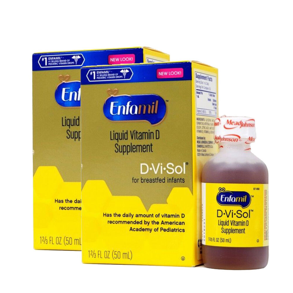 【全球购】美国进口美版美赞臣维生素D宝宝补钙儿童补钙儿童维生素搭配美赞臣奶粉更佳双瓶