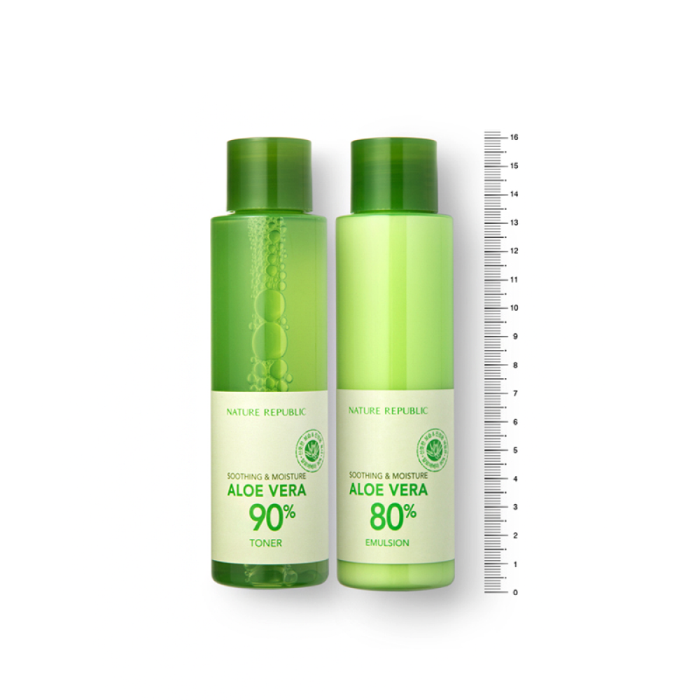 韩国纳益其尔（NatureRepublic）自然乐园芦荟补水滋润保湿爽肤水/乳液-爽肤水160毫升