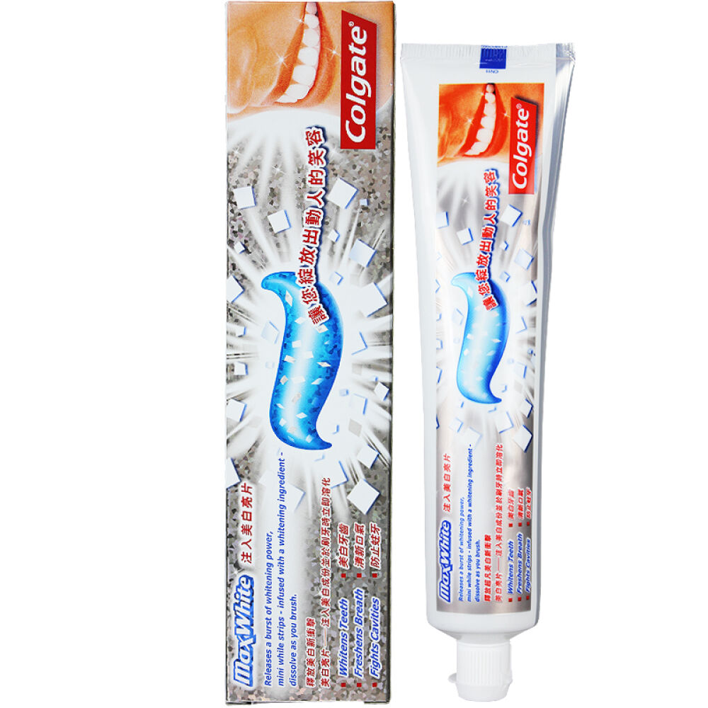 香港版高露洁牙膏清爽因子160g3支