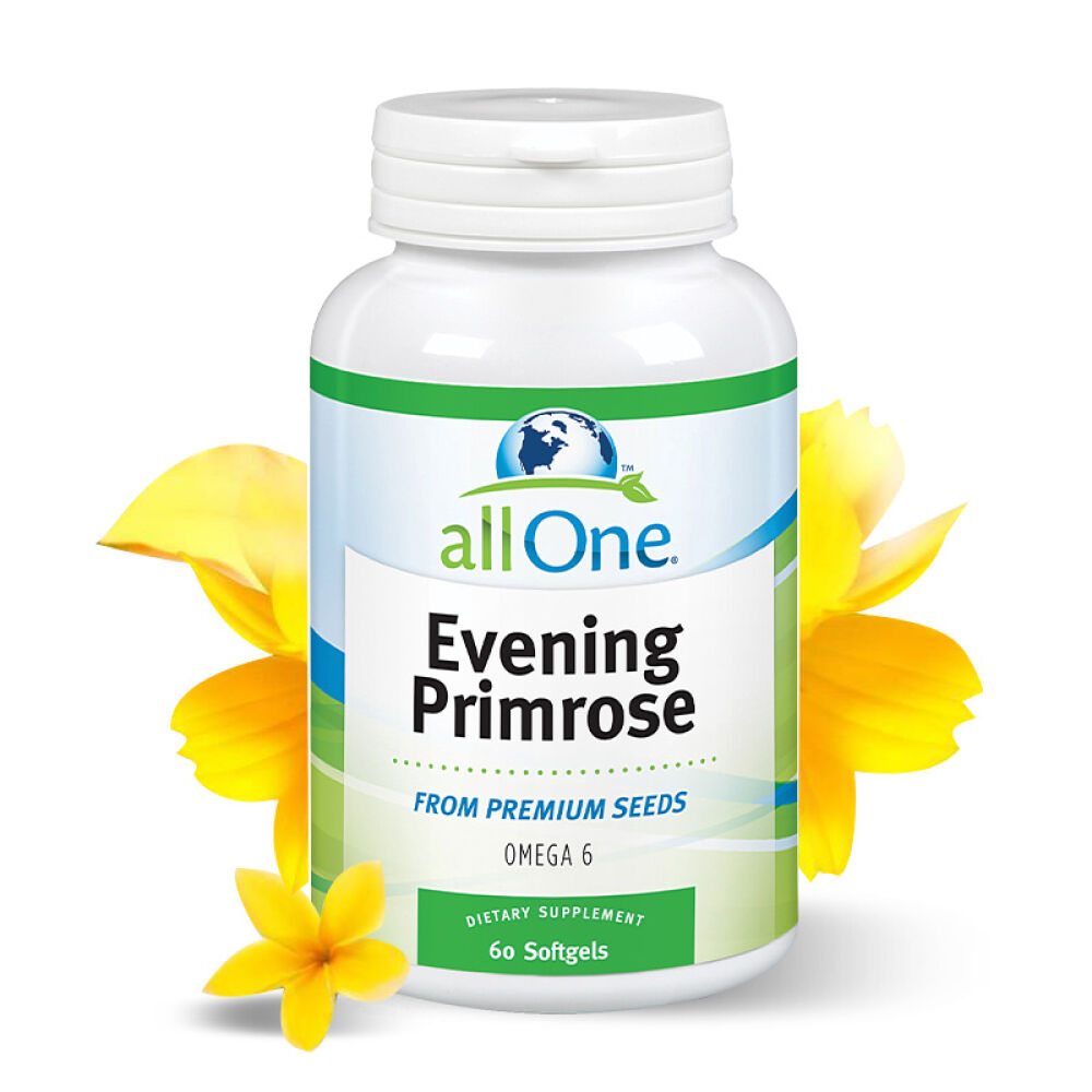 美国Allone进口月见草油胶囊调节女性内分泌延缓衰老两瓶装