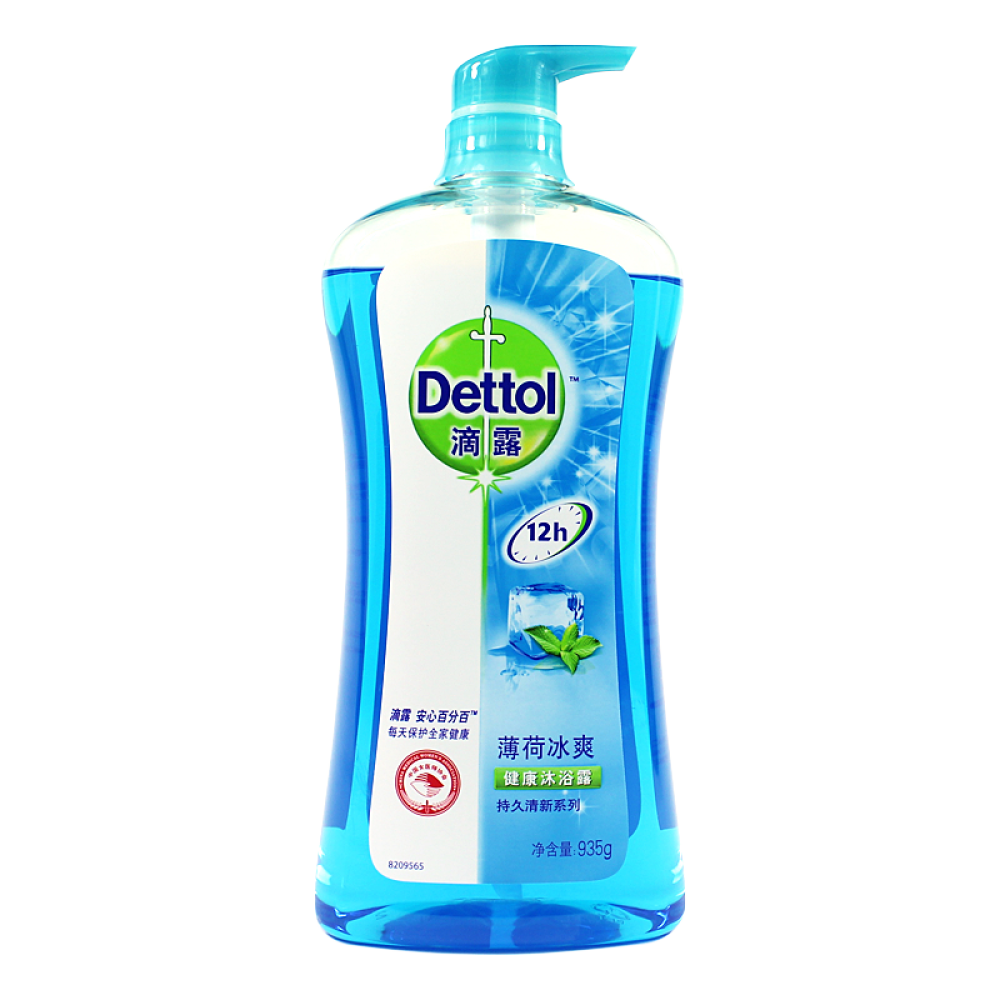 滴露(Dettol)薄荷沐浴露950ml+青瓜沐浴露350ml1087