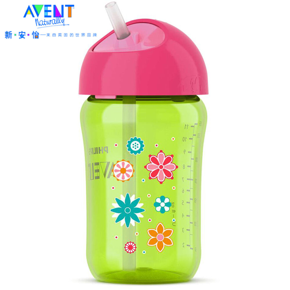 飞利浦新安怡旋转吸管杯12盎司1件装(女孩) 飞利浦新安怡旋转吸管杯12盎司1件装(女孩)