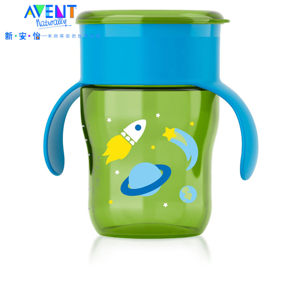 飞利浦新安怡我的自然水杯9盎司(绿色)