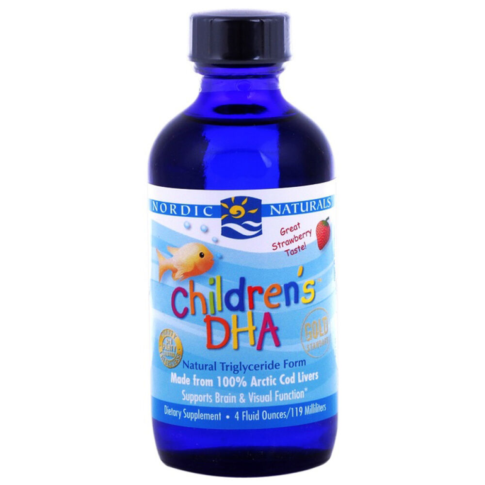 挪威小鱼NordicNaturals婴幼儿儿童DHA鱼油宝宝VD~119ml(8个月以上)