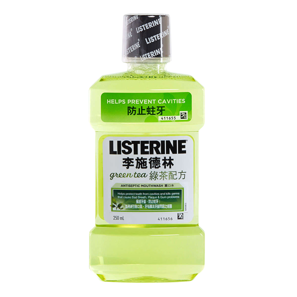 李施德林Listering漱口水（港版）绿茶口味250ml3430