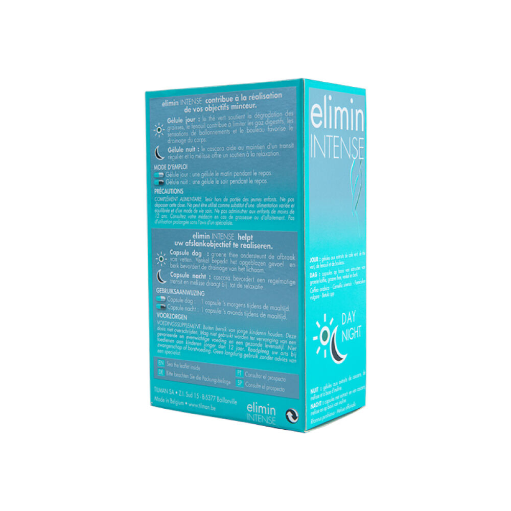 比利时Tilman28天减肥燃脂胶囊纯草本植物燃脂男女排毒溶脂缩小腹56粒/盒