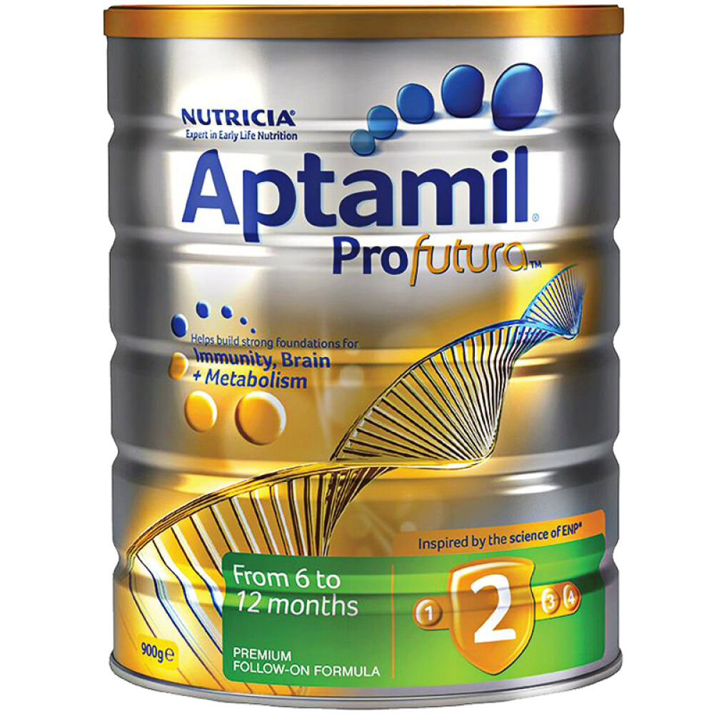 澳洲爱他美aptamil白金版婴幼儿奶粉1234段新西兰产2段(6-12个月)