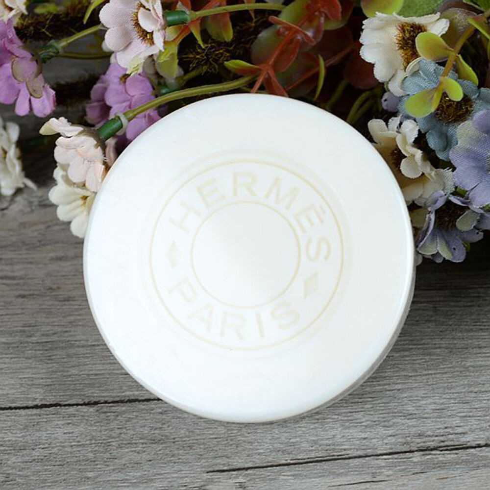 法国原装Hermes爱马仕香水皂身体香皂100G印度花园香皂100G