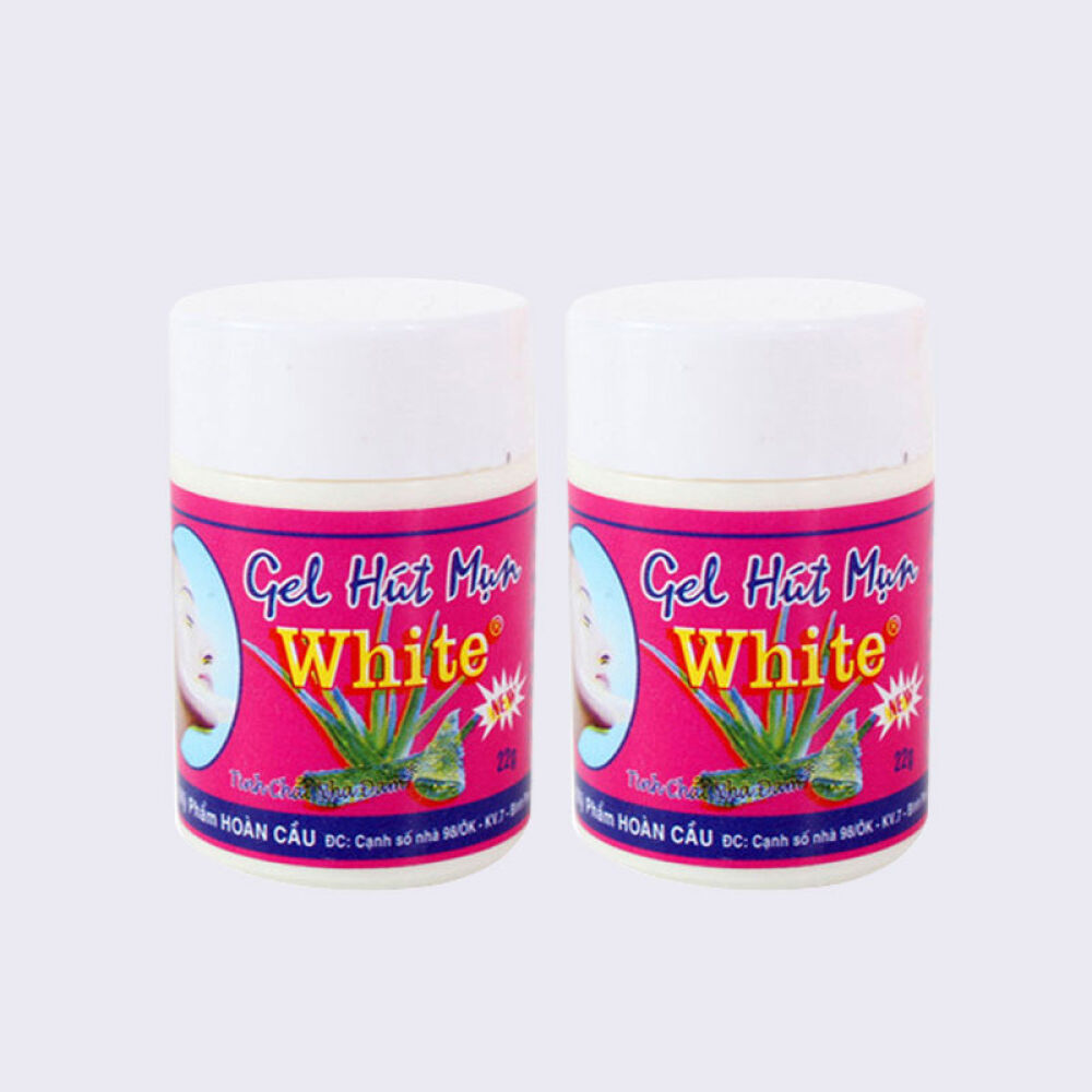 泰国正品white芦荟去黑头胶鼻贴天然芦荟撕拉型22g2瓶装