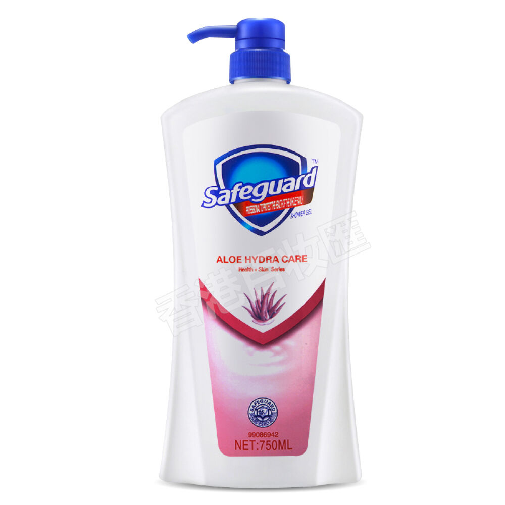 香港版舒肤佳沐浴露750ml宝宝孕妇可用芦荟水润呵护3瓶
