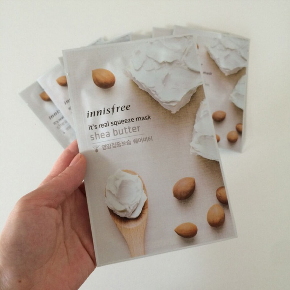 【京东全球购】韩国原装进口Innisfr悦风吟保湿清爽补水香港直邮奶酪面膜贴10片