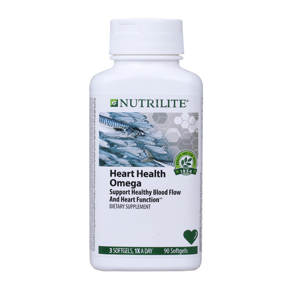 美国安利鱼油纽崔莱深海护心鱼油软胶囊Omega390粒