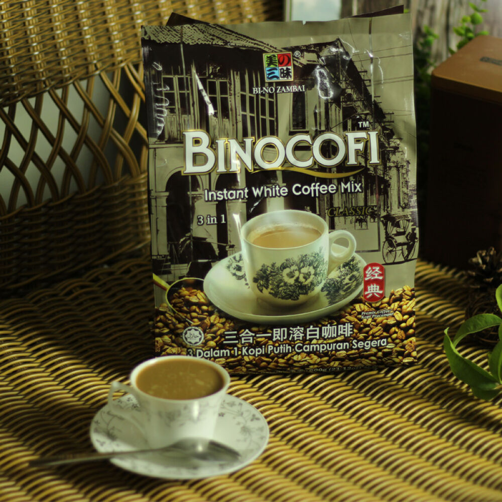 马来西亚进口美之三昧三合一速溶咖啡600g袋装