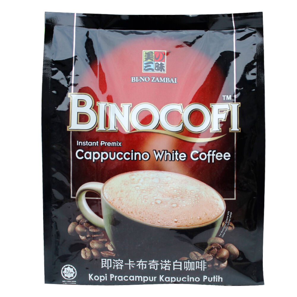 马来西亚进口美之三昧卡布奇诺咖啡375g袋装