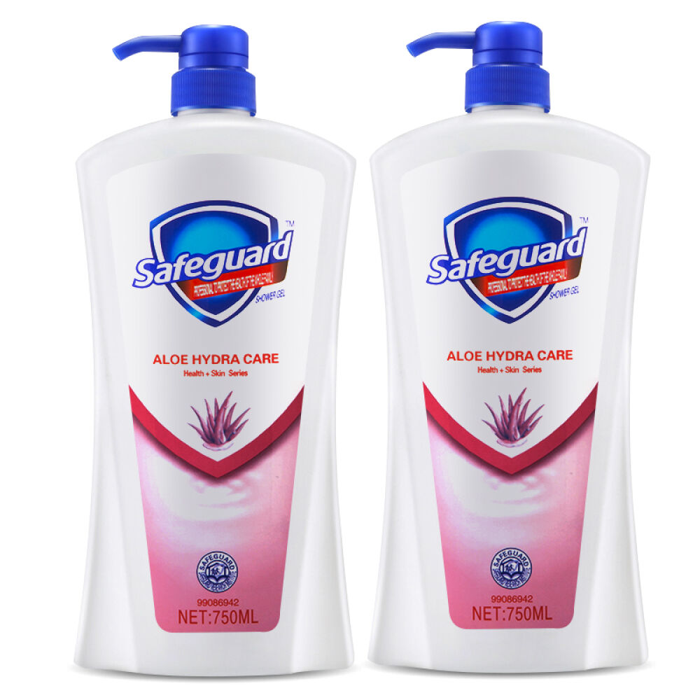 香港版舒肤佳润沐浴露750ml芦荟水润呵护2瓶