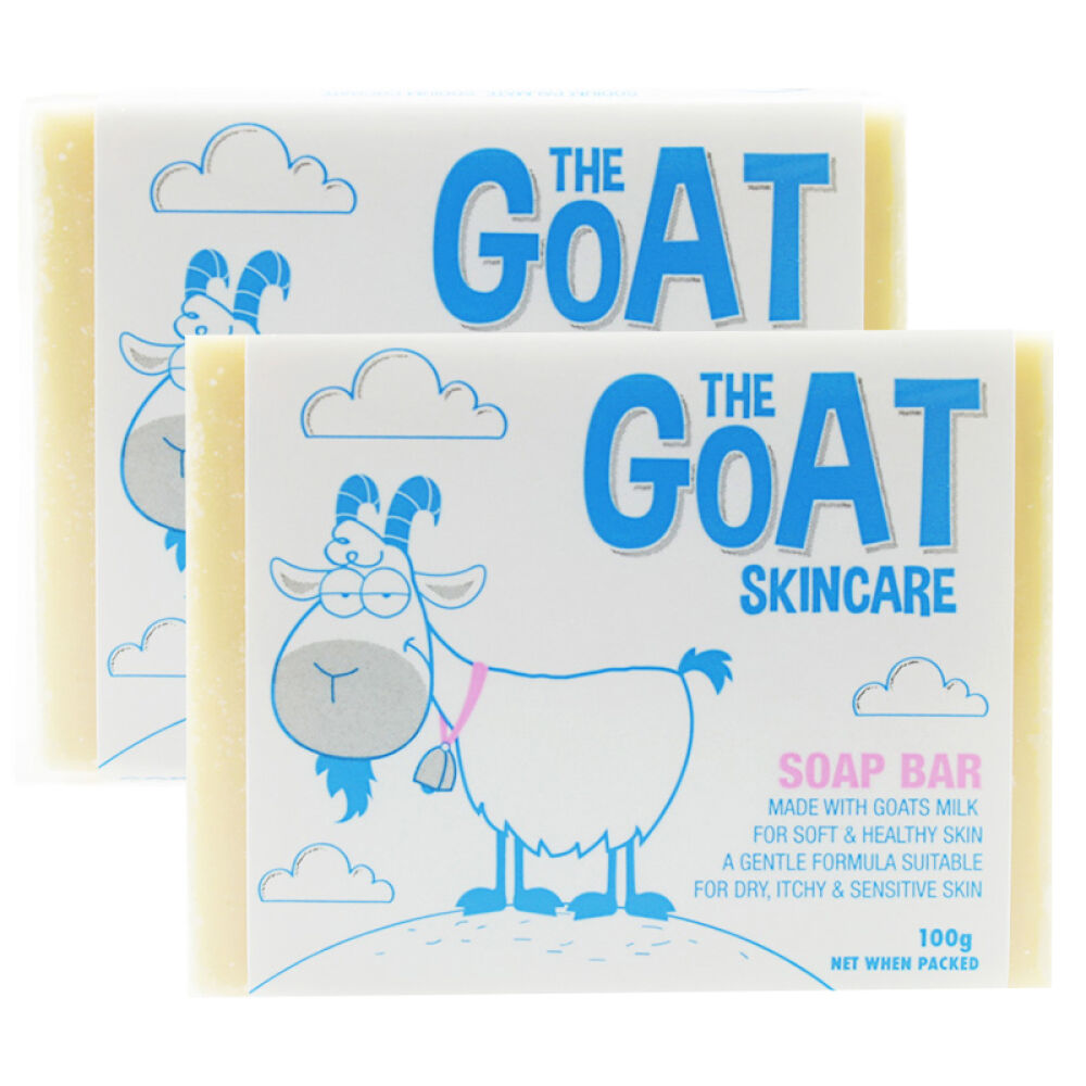 澳洲GoatSoap天然羊奶皂2块洁面沐浴润肤宝宝幼儿敏感皮肤200g原味(2块装)