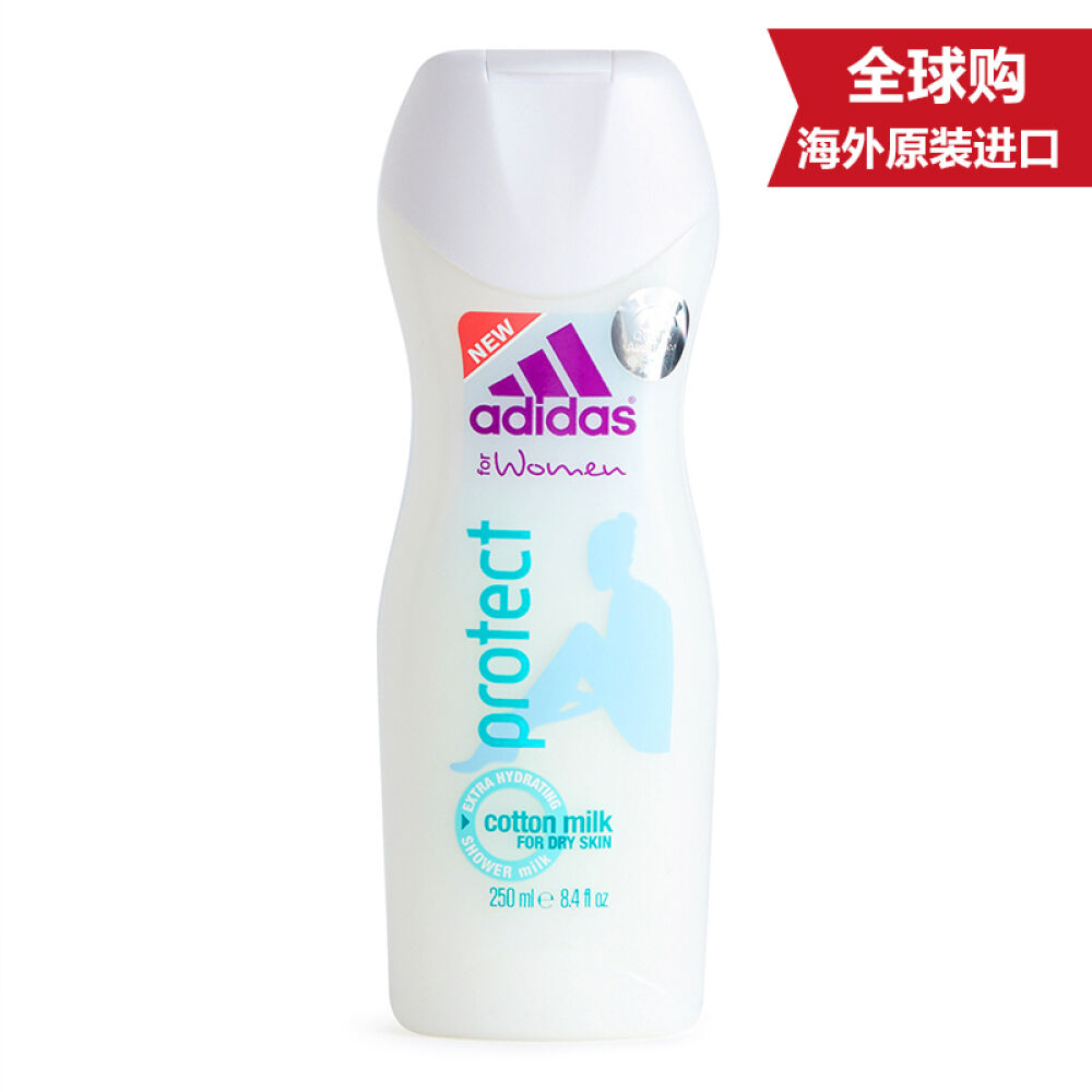 （原装进口）阿迪达斯（adidas）女士沐浴露250ml加倍滋润2320