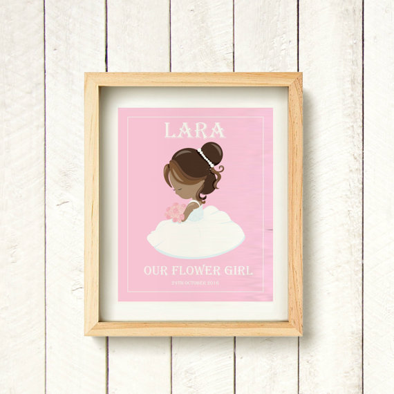flowergirlgift,presentforflowergirl,weddingprints