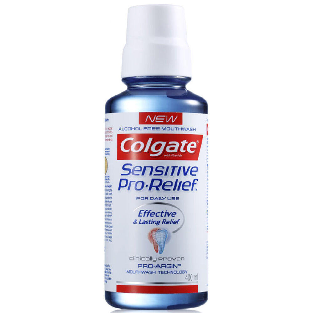 自营泰国高露洁(Colgate)薄荷清新多效全护漱口水去口气除口臭400ml