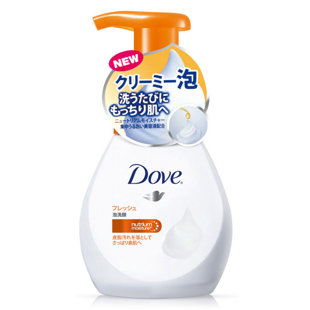 Dove多芬女士洁面膏橙净水嫩洗颜慕丝洁面泡沫150ml9047