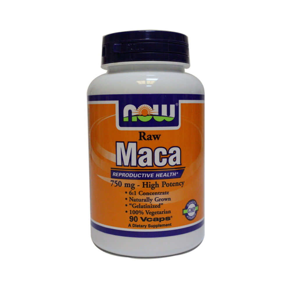 诺奥nowfoods秘鲁玛卡男士玛咖maca750mg90粒胶囊补肾延时增性欲抗疲劳1瓶
