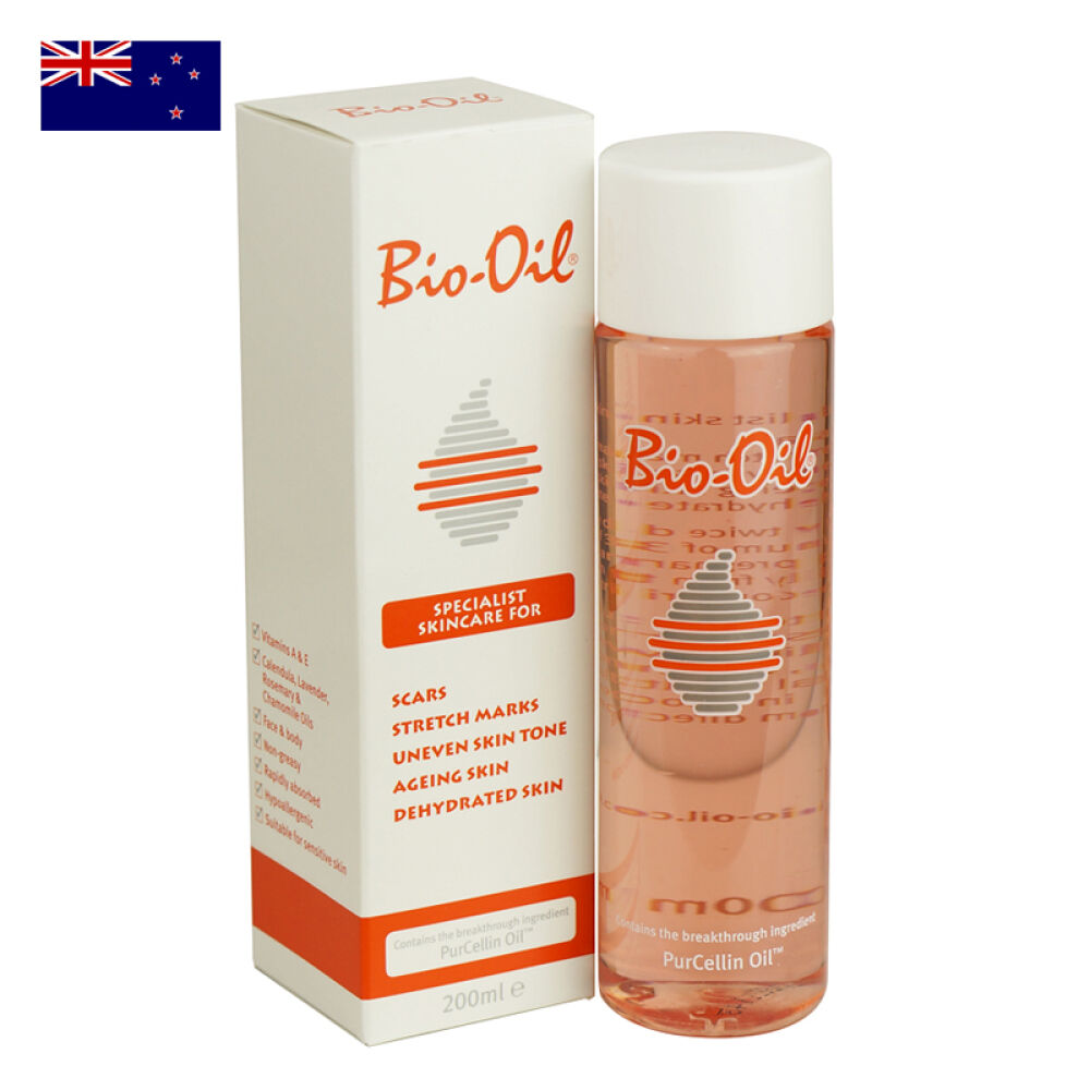 新西兰直邮Bio-oil南非百洛油护肤油200ml淡化肚子纹