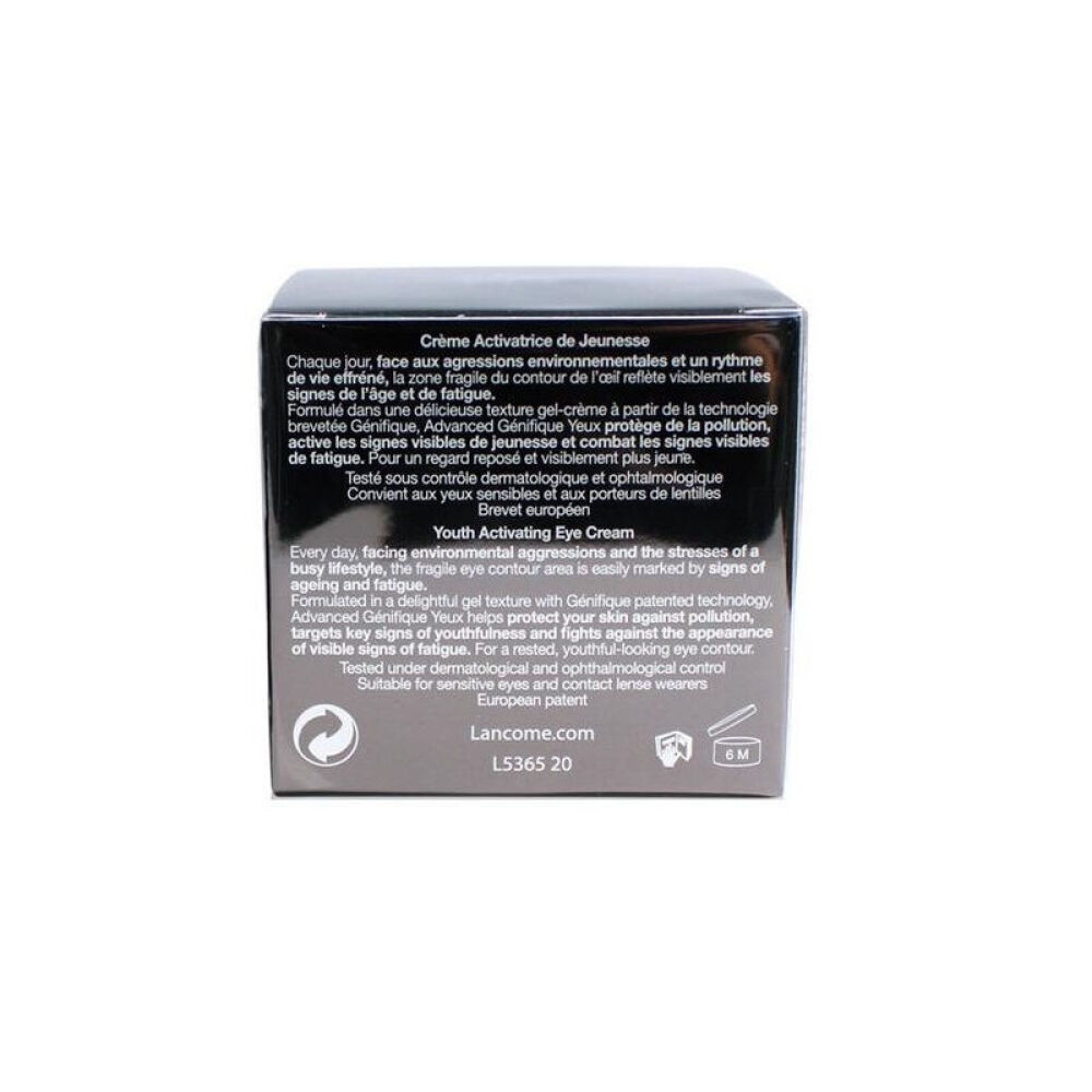 【法国原装进口】兰蔻小黑瓶眼霜黑眼圈细纹补水保湿紧致眼霜15ML