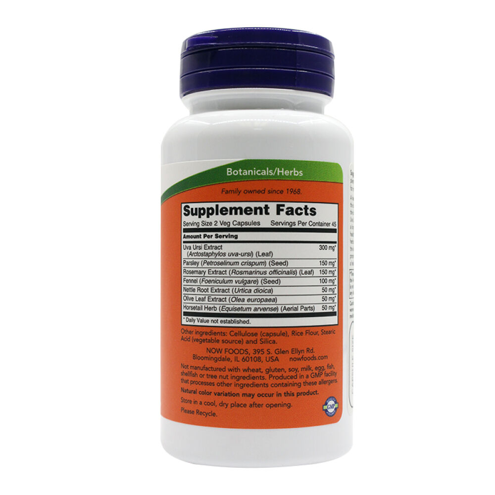 美国进口直邮Now清肾养肾排毒素食胶囊清肾排毒素食胶囊90粒*1瓶