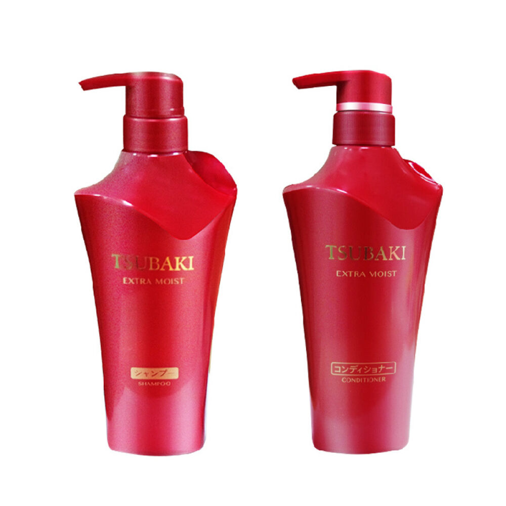 【澳门直邮】资生堂（Shiseido）丝蓓绮TSUBAKI洗发水护发素套装（不含梳子）红椿(适合中性偏干发质)