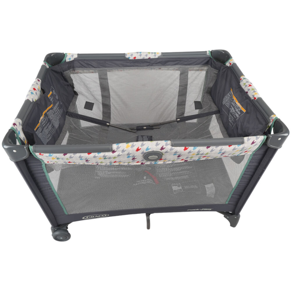 美国GRACO葛莱可折叠婴儿床乐美版悠系列豪华版多功能游戏床兰博