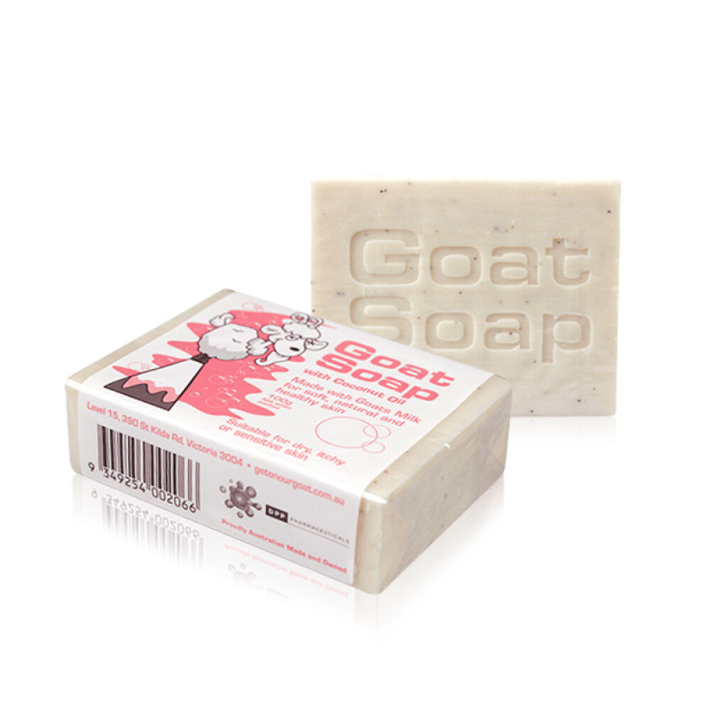 澳洲goatsoap羊奶皂/洁肤皂/润肤手工香皂沐浴洁面皂100g椰子油