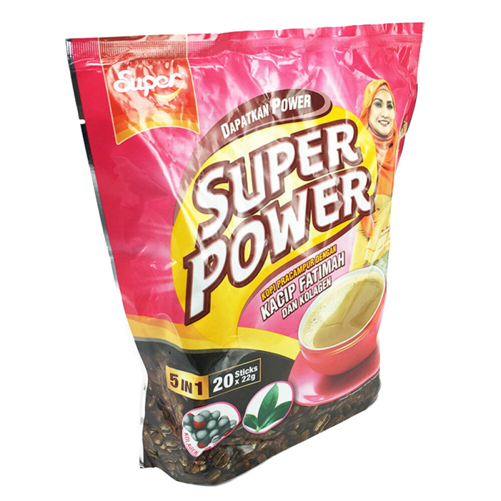 【马来西亚进口】超级力量5合1卡琪花蒂玛胶原蛋白咖啡（440gx3袋）