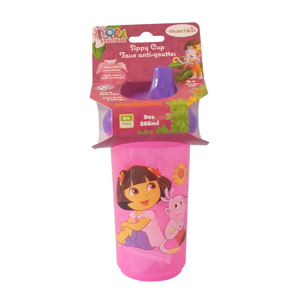 Munchkin麦肯奇鸭嘴学饮杯266m朵拉女孩