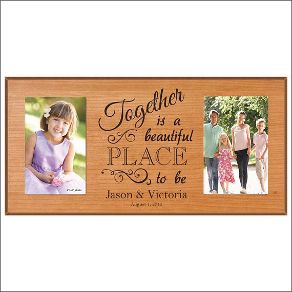 personalizedweddingframe,anniversarygift"togetherisa