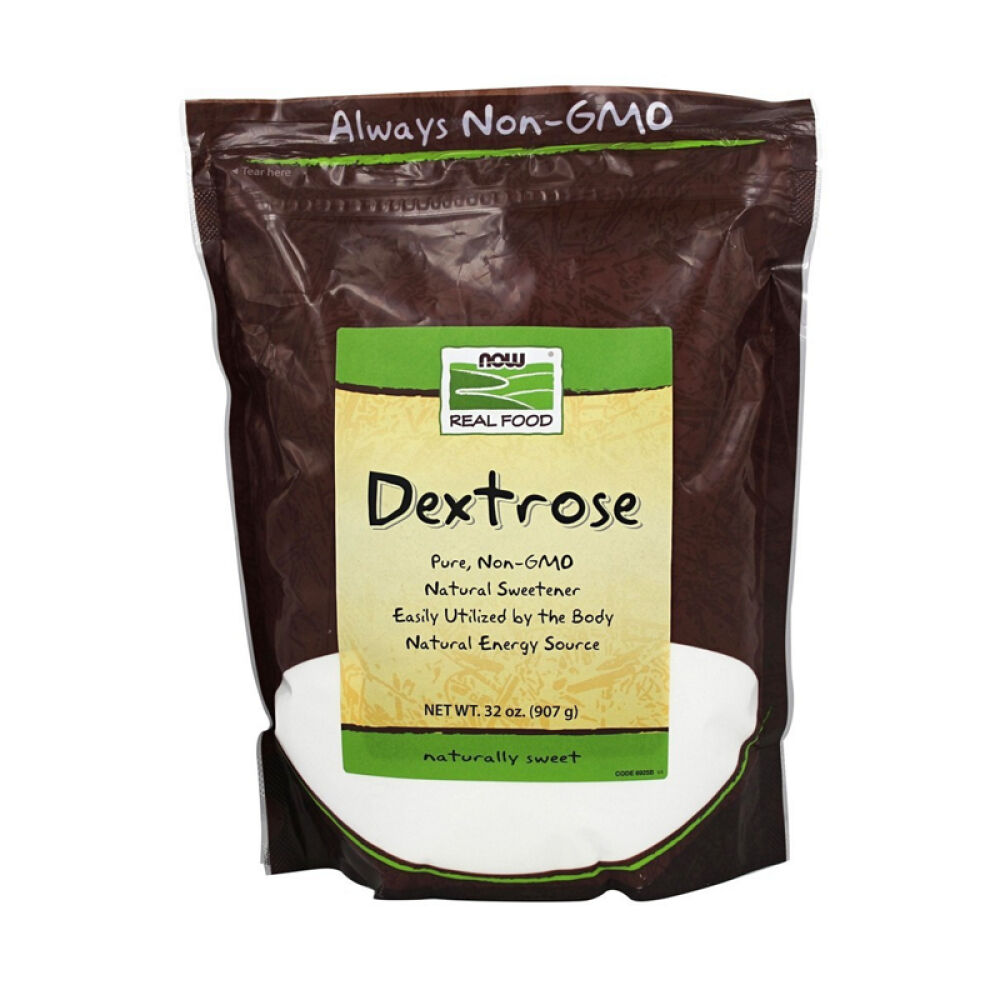 【美国正品直邮】NOWFoods诺奥右旋糖天然甜味剂固体纯葡萄糖未定义32盎司