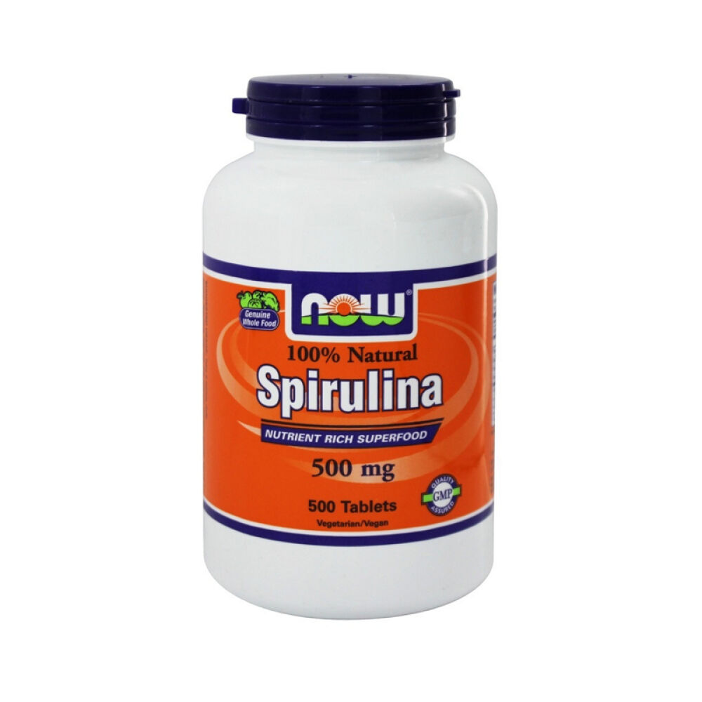 【美国正品直邮】NOWFoods诺奥抗氧化防衰老降血压降血脂螺旋藻片未定义500.00Tablets
