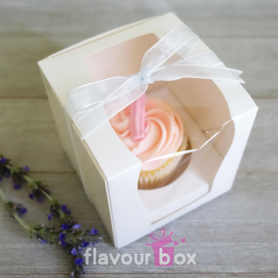 12xelegantwhitecupcakeboxeswithwhiteinserts-weddingfavour-baby