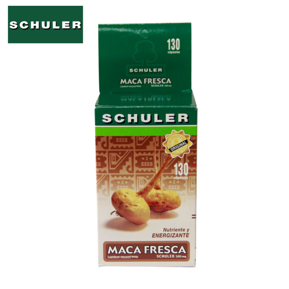 秘鲁原装正品SCHULER玛咖胶囊代购玛咖精片进口黑玛卡片粉成人男性保健品MACA胶囊