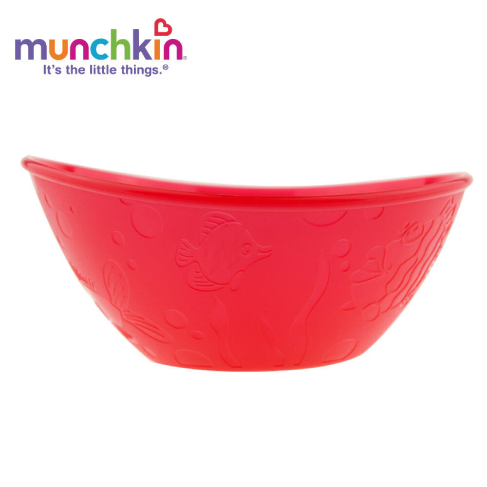 Munchkin麦肯奇彩色小船碗五个一套多色多色