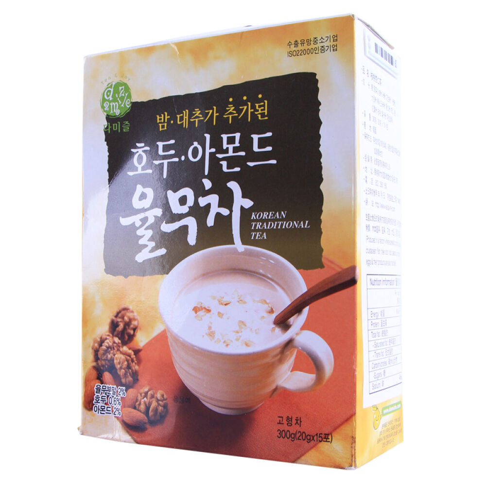 香港直邮马来西亚格斯图大创牌核桃杏仁茶20g*15包