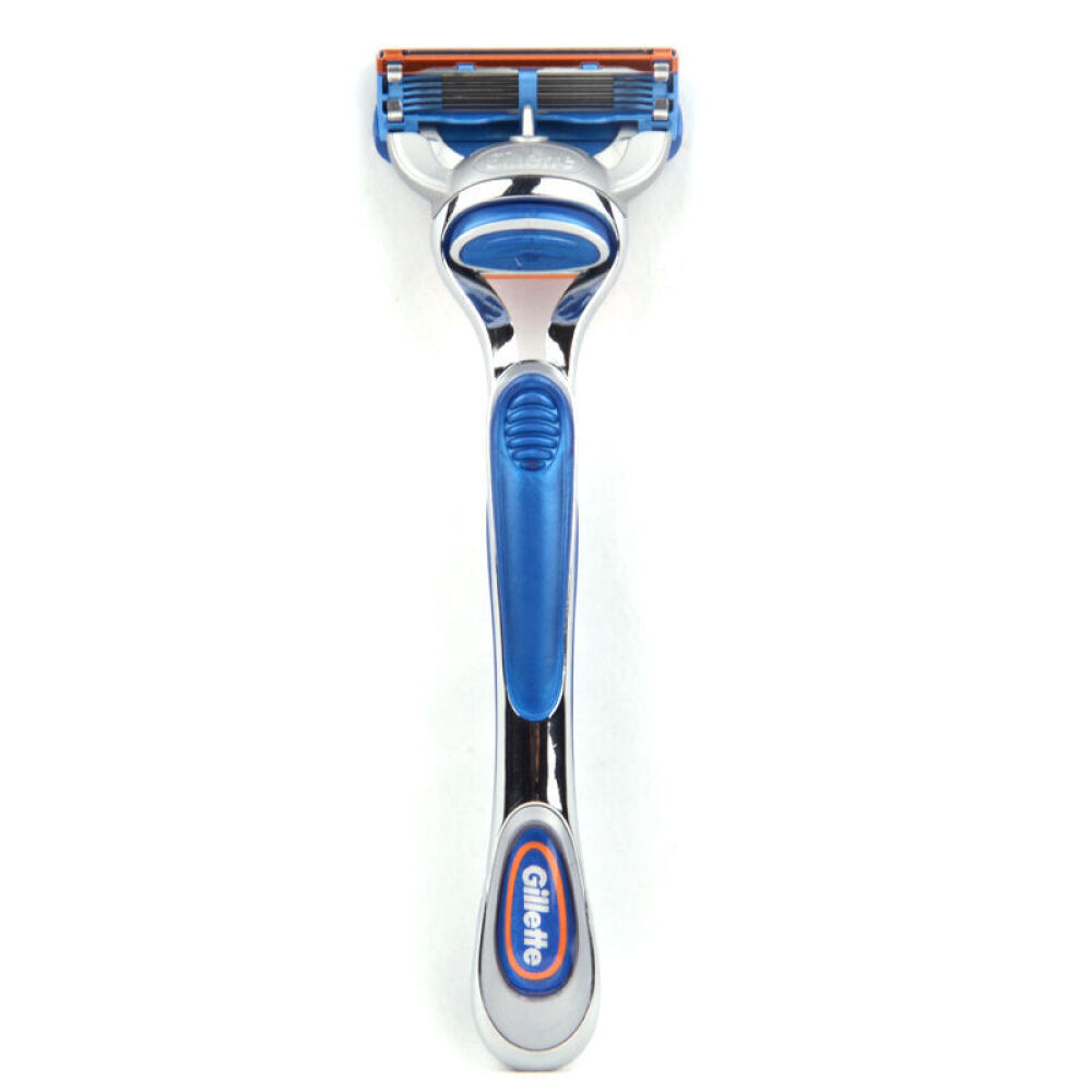 吉列（Gillette）锋隐剃须刀刮胡刀超顺手动世界杯西班牙特别版1刀头1刀架4673手动刀架1刀架2刀头